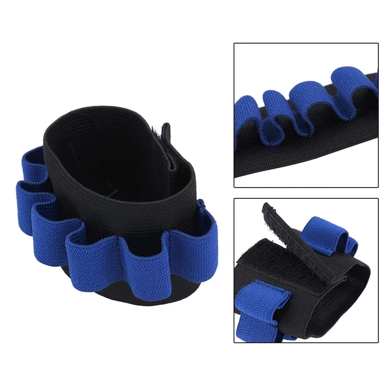 1PCS Carrier Bullet Pouch Wristband Wrist Tactical Cuff Bracer Wrist Support Wrister Kids Toy Foam Bullet For Nerf wholesale