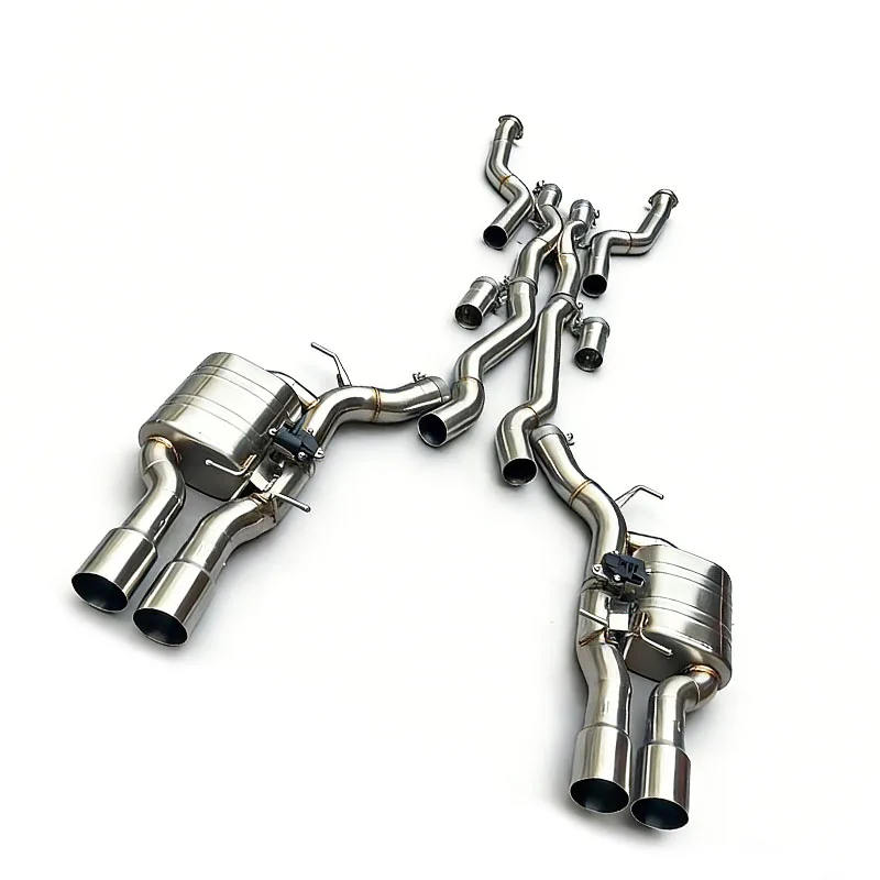 

OEM Valvetronic Catback Exhaust Pipes for M5 M6 E60 E63 E64 5.0L V10 2004-2010 Stainless Steel Muffler with Valve Exhaust System
