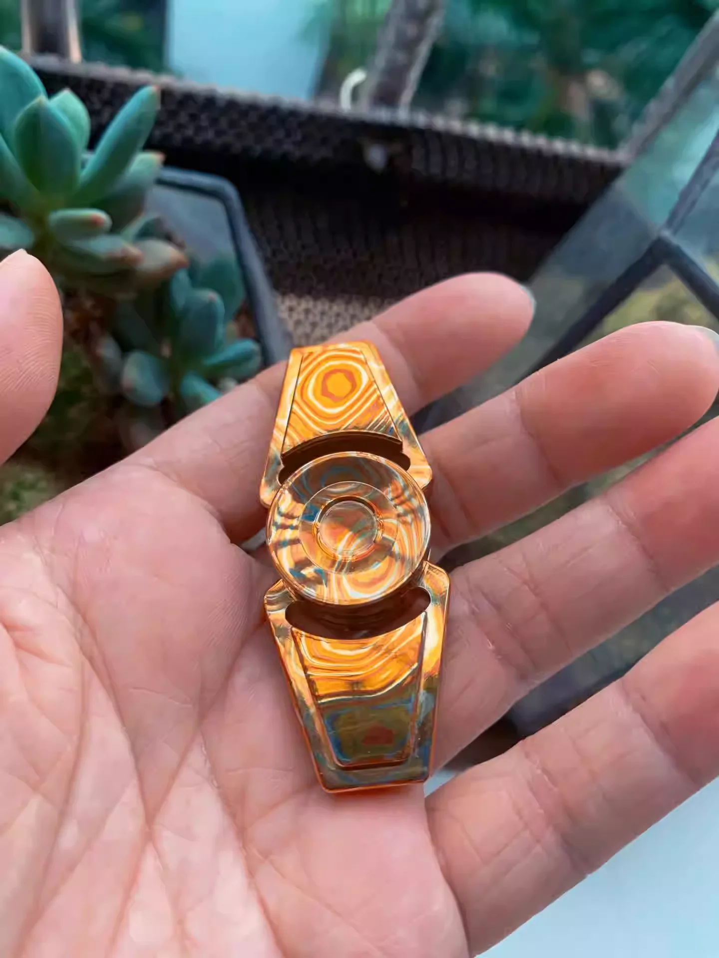 

Fingertip Gyroscope ZF Full Material Captain Product EDC