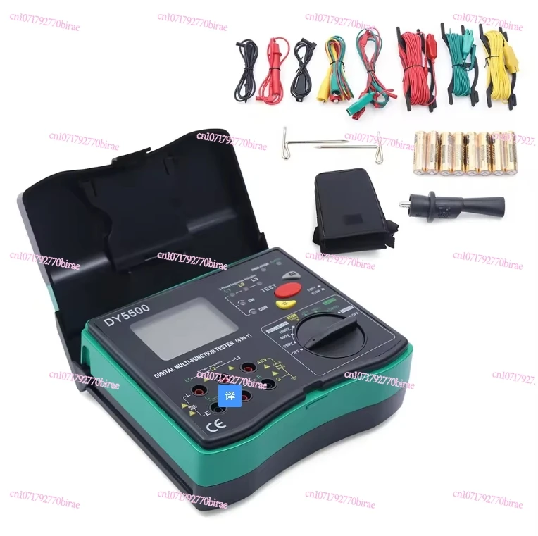 DY5500 Probador de resistencia de aislamiento digital multifuncional 4 en 1