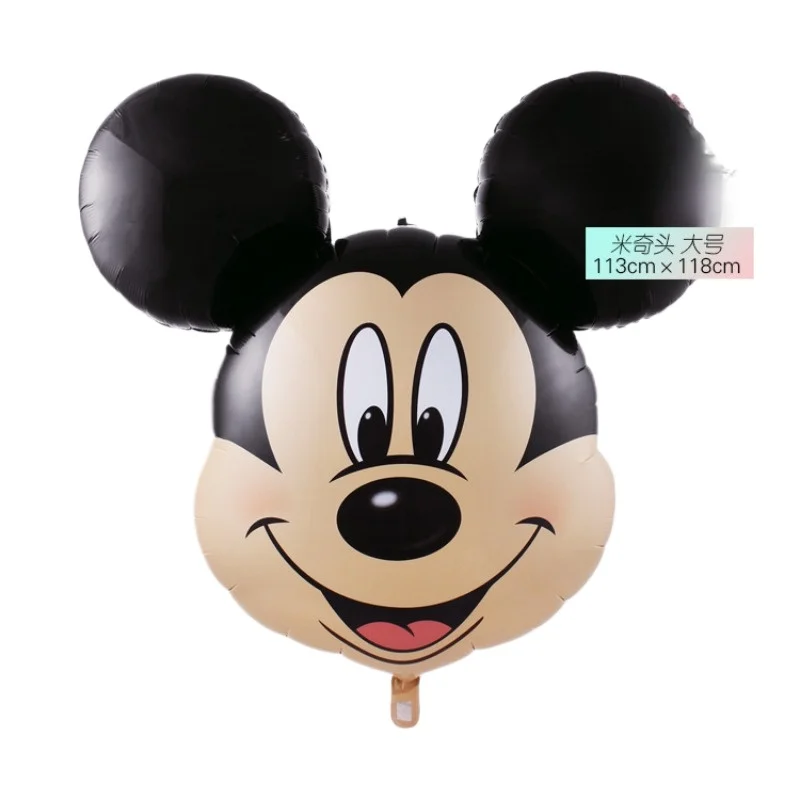 Cartoon-themed aluminum film balloon oversized Mickey Minnie Princess series children's birthday party decoration