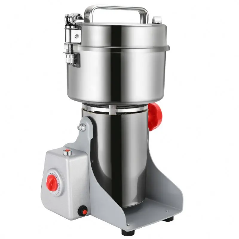 Młynek TEBAK New 800G do użytku domowego, mały młynek do mąki, mini młynek do ryżu, kukurydzy, orzechów włoskich, kawy, kakao, soi, orzechów ziemnych, maszyna do mielenia na proszek