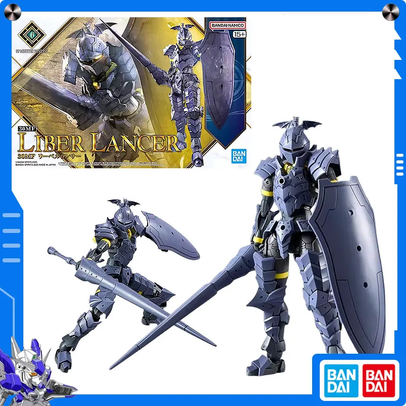 

Original Bandai Liber Lancer 30 Minutes Fantasy Injection Kits Figure Anime Action Assembly Model Collect Ornament Festival Gift