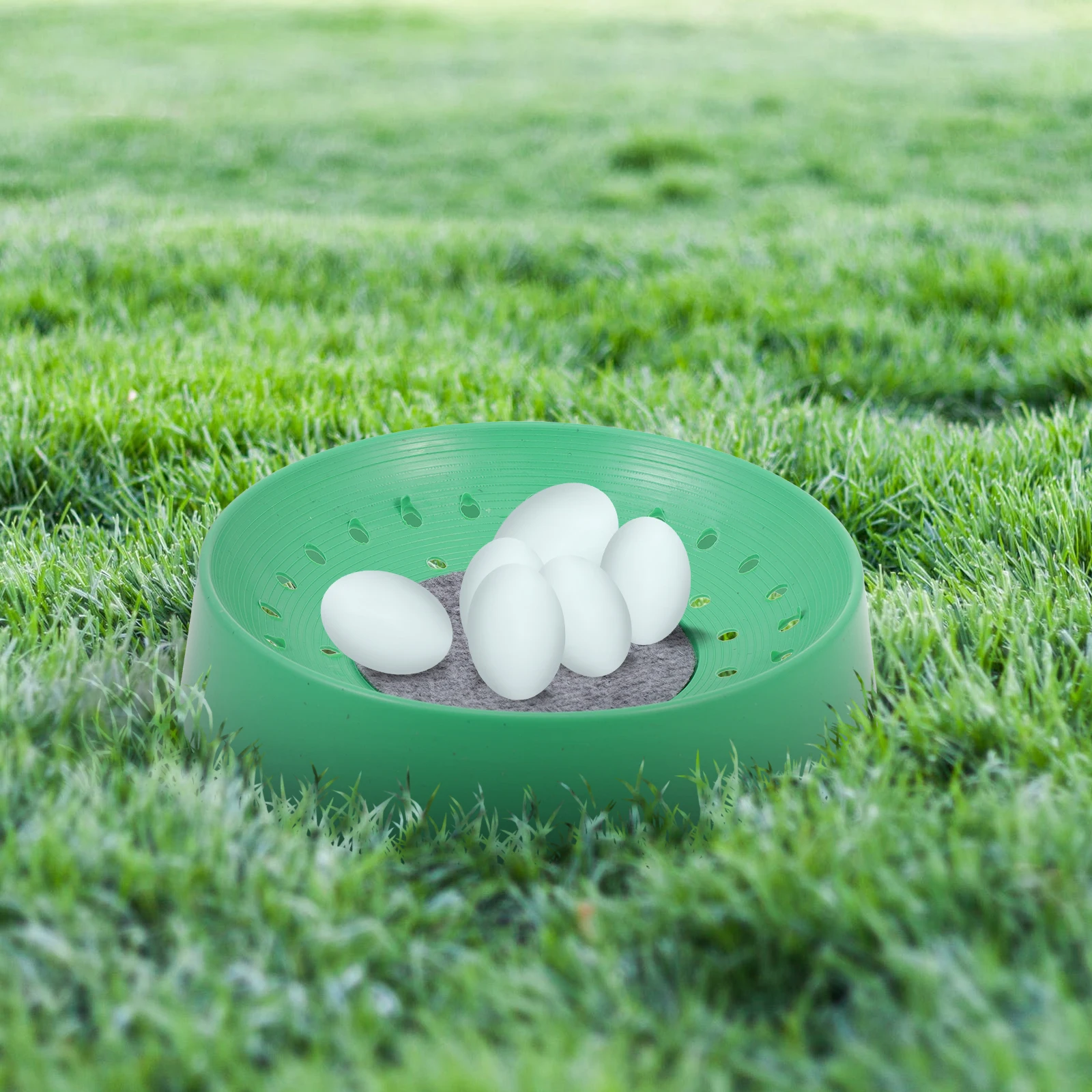 

3 Pcs Bird Nest Plastic Homing Pigeon Egg Bowl Lightweight Portable Deep Concave Suitable Small Birds Cage Pet Supply Breeding