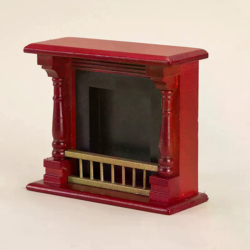 

Mini Doll House Furniture Decoration Simulation Fireplace Model Dollhouse Miniature Scene Decoration