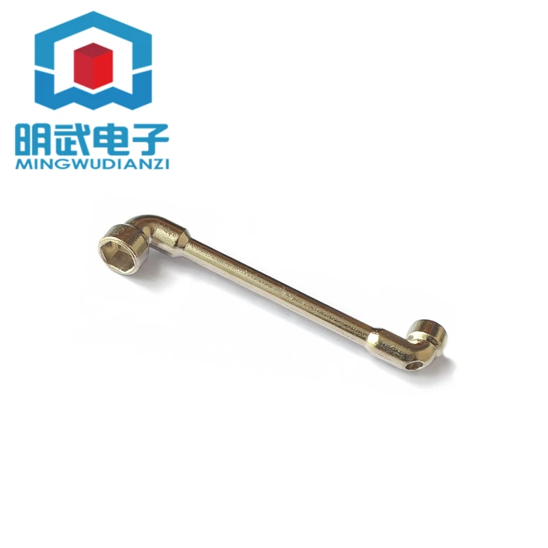 Mini M3+M4 double-ended Socket Wrench Nut Screwdriver Double-ended Elbow Perforated Z-shaped Socket