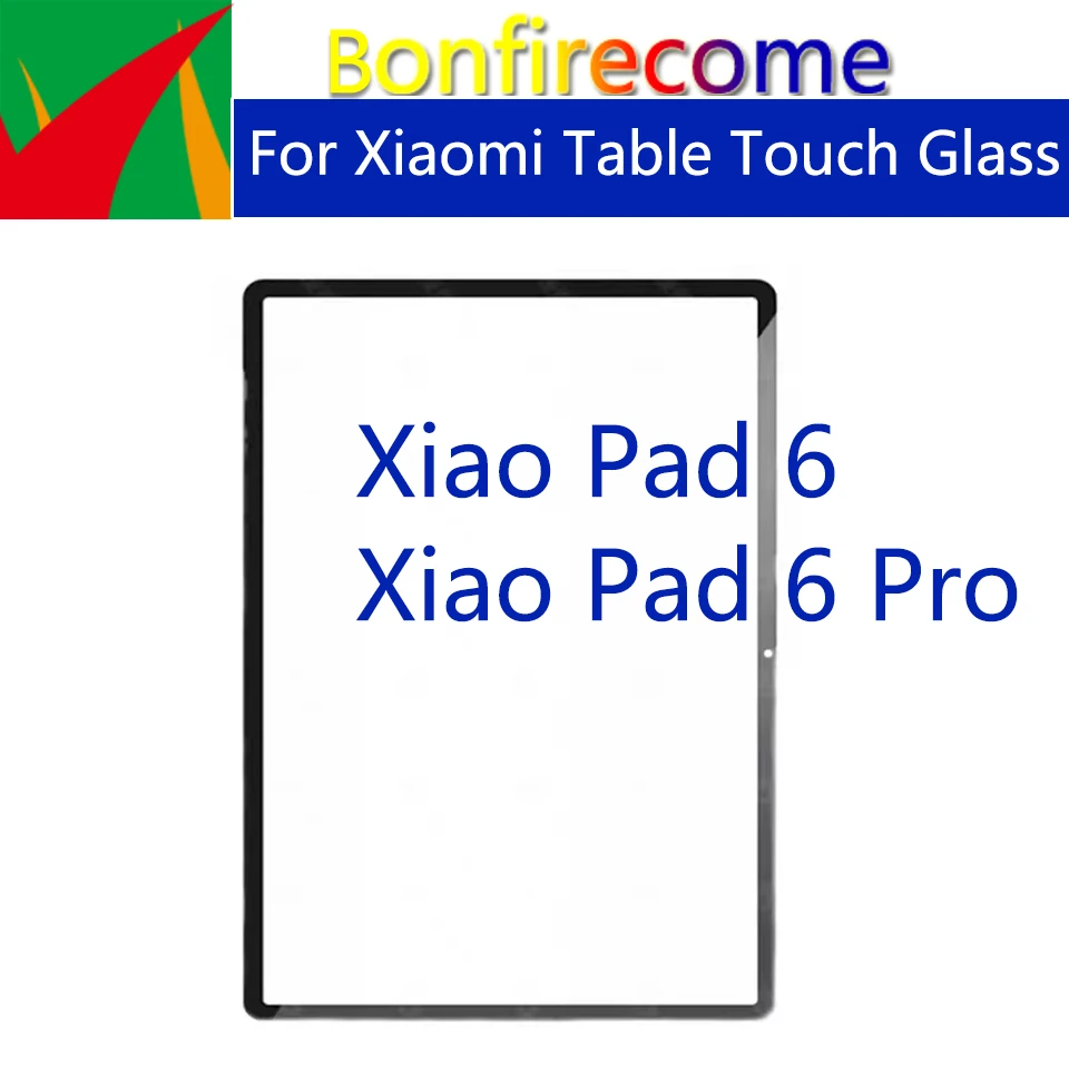 Replacement For Xiaomi Pad 6 Pro LCD Touch Screen Panel Sensor Front Outer Glass With OCA Glue