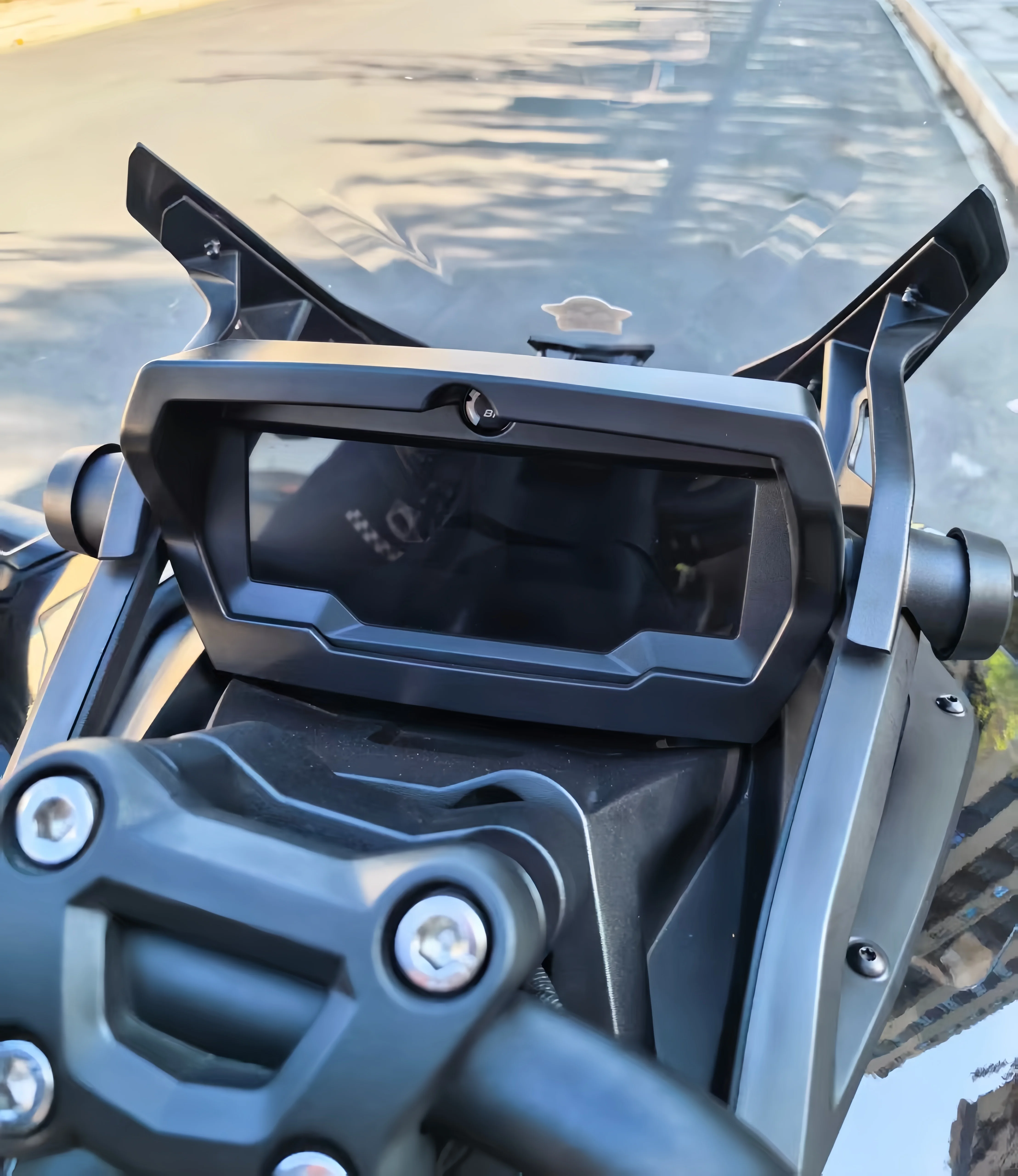 

Black Motorcycle Instrument Sun Visor Meter Cover Guard Protector Hat For Can-Am Spyder F3-S 2021-2023 Accessories