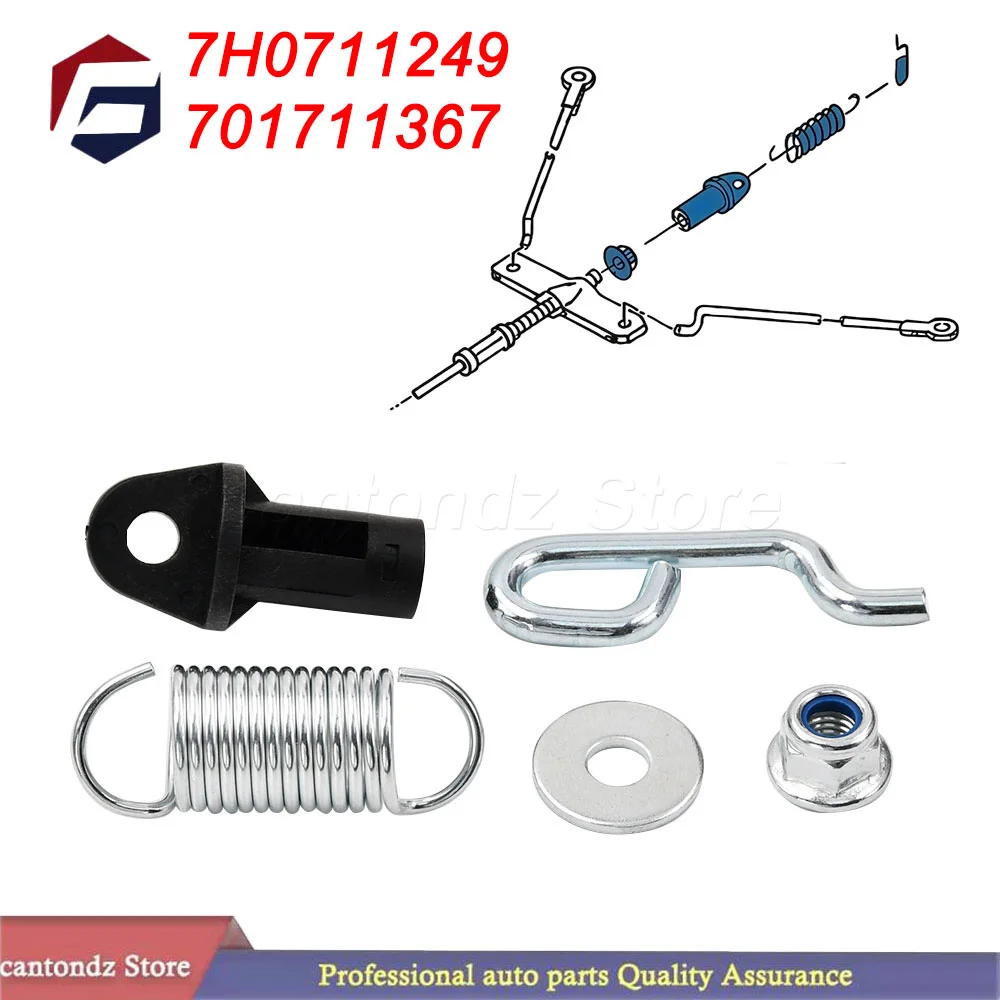 5pcs Handbrake Bush Repair Kit 7H0711249 701711367 For VW T4 Sharan Seat Alhambra Ford Galaxy