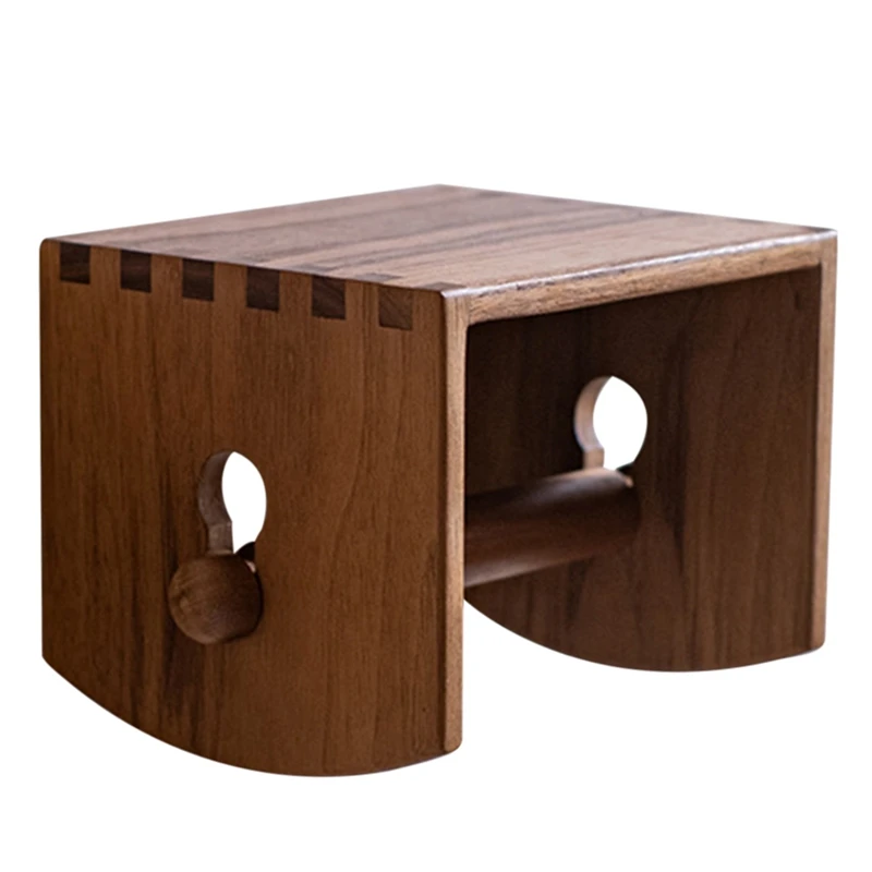 

Solid Wood Tissue Holder Paper Roll Holder Wall-Mounted Toilet Paper Holders Shelf Napkin Holder Tissue Box