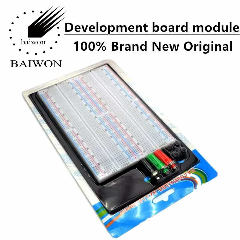 SYB-1660 Solderless Breadboard Protoboard 4 Bus Test Circuit Board Tie-point 1660 ZY-204