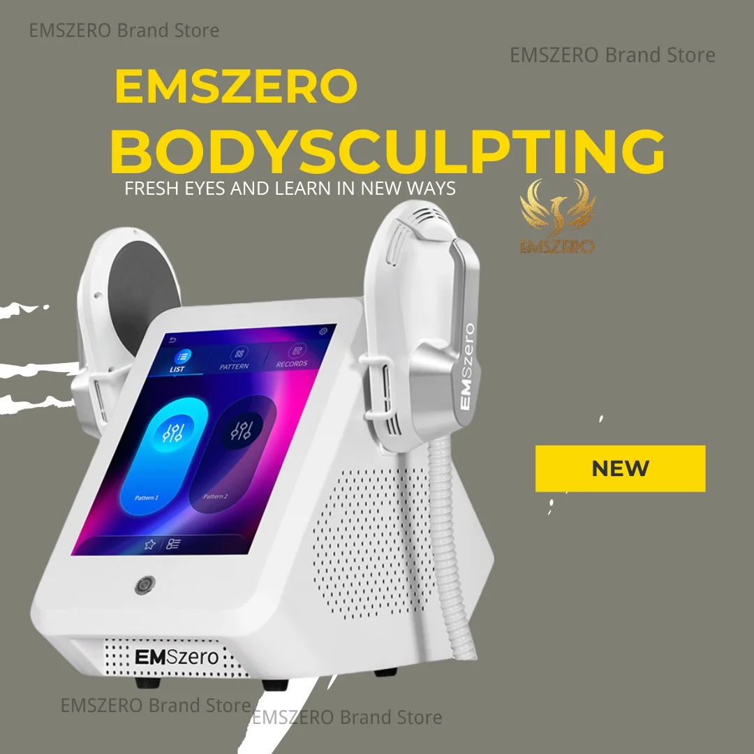 

Ems neo rf in sculpting machine 15 Tesla Emszero body sculpt machines Hi-emt Professional electromagnetic stimulation Slimming