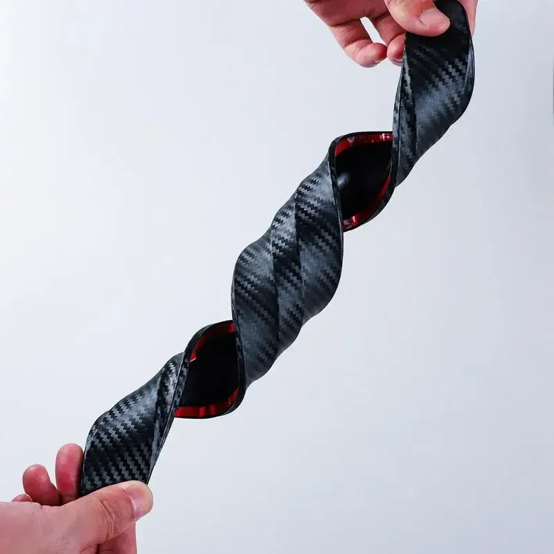 Kit de protección de parachoques de vehículo con tiras de goma resistentes a los arañazos