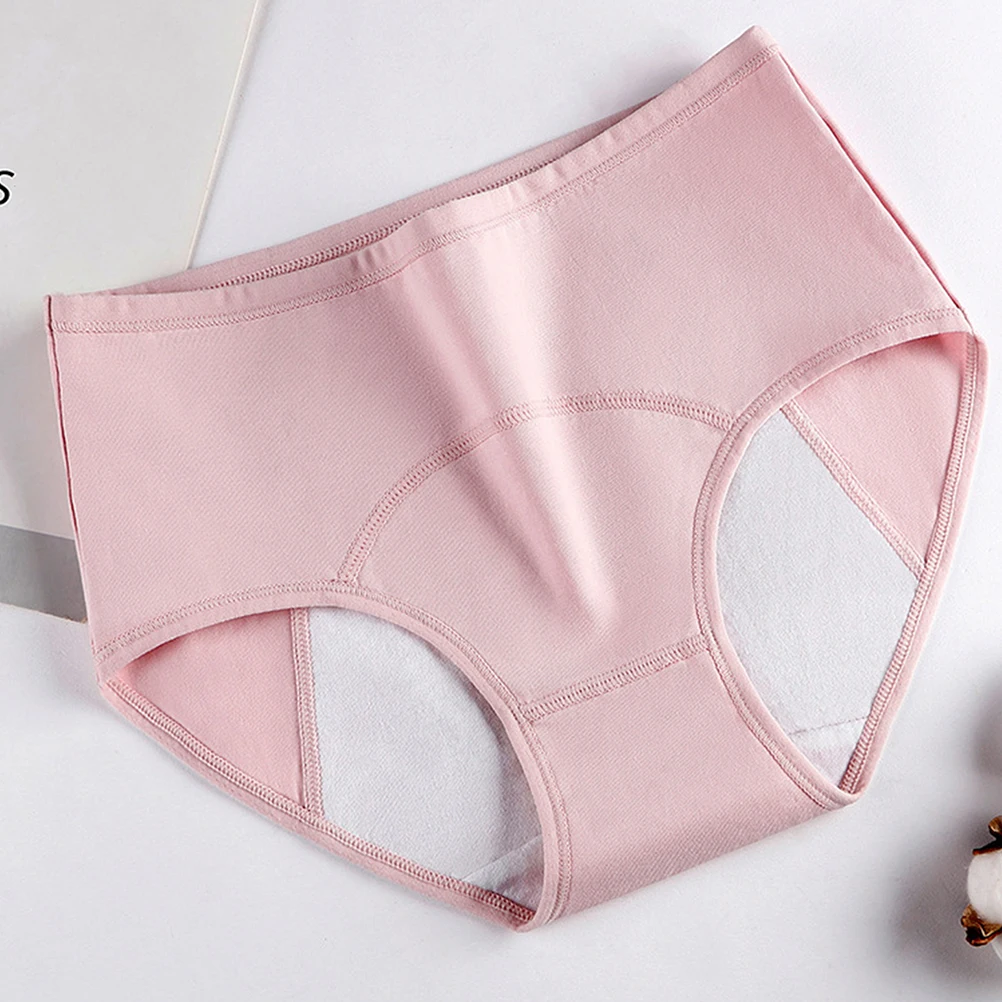 

Waterproof Period Panties Mid waist Leak proof Underwear Women Absorbent Layer Postpartum Pants Menstrual Briefs Ladies