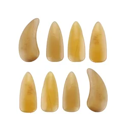 8pcs Ox Horn Guzheng Finger Picks Guzheng Nail Covers Practical Musical Instrument Picks String Instrument Accessories