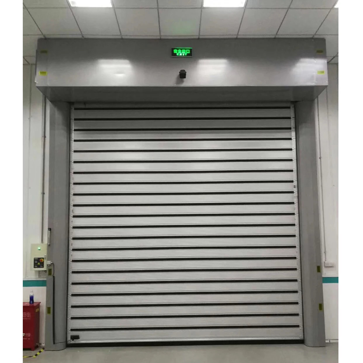 

Customization Wind Resistance Fast Closing Rapid Roll Door Insulated High Speed Spiral Door