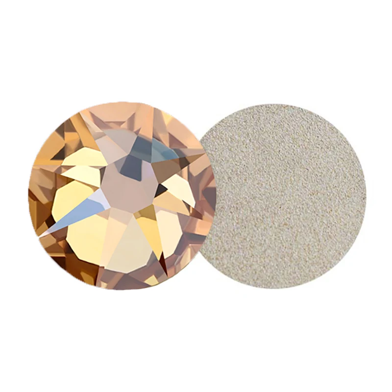 

PUBRILEX 2088 Xirius No Hotfix Flatback Glass Rhinestones DIY Crafts Cold Fixation Glue On Crystals For Shoes Garment Decoration