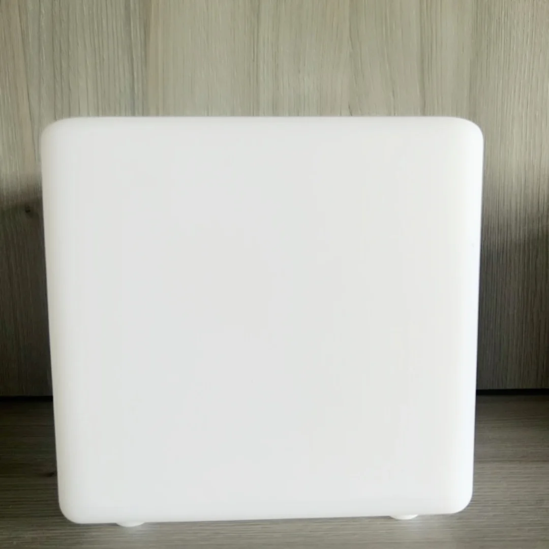 Dimmable LED cube Night Light Dimming Tesseract Mood lamp Remote controlled Rechargeable Waterproof Home table kid bedside Decor