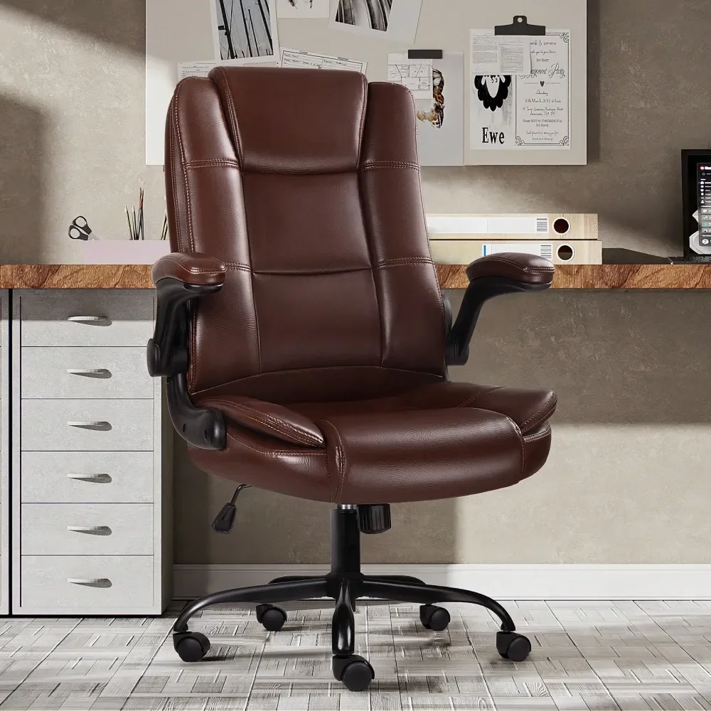 

gaming chair ergonomic chair Large Heavy Duty Office Chair With Flip Armrest, Big And Tall Office Chair With Ergonomic Lumbar S