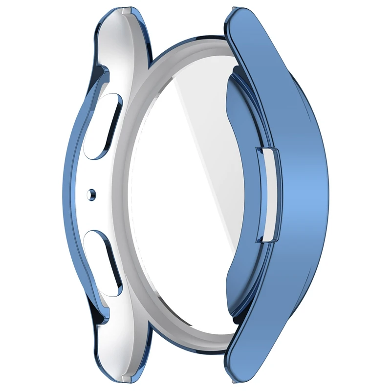 Silicone TPU Case Glass For Samsung Galaxy Watch 7 40mm 44mm Full Cover Screen Protector Bumper for Watch7 44mm 40mm Cover Shell image 3
