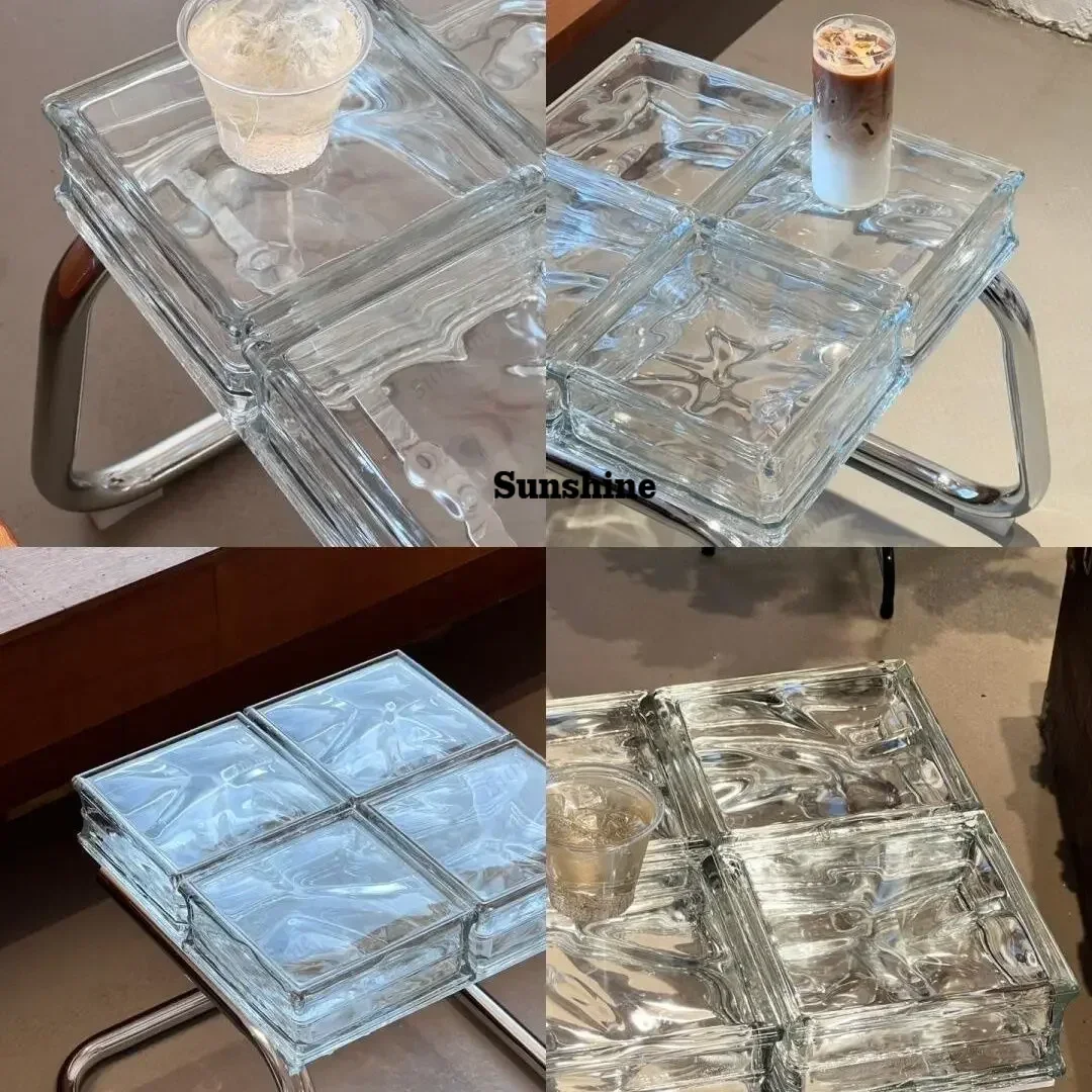 Sofa Coffee Table Bedroom Bedside Cabinet Mini Network Red Living Room Corner Several Medieval Simple Glass Side A Few