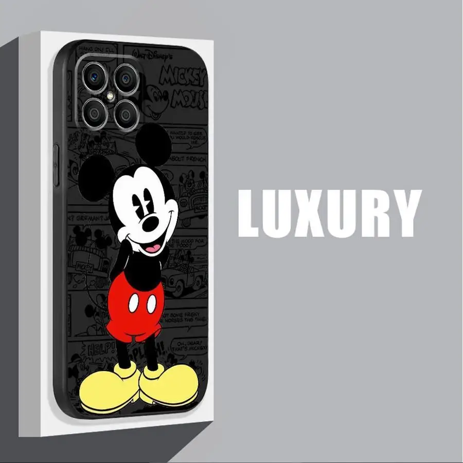 Disney Mickey Mouse Cover Phone Case for Honor 8X 70 90 Pro X6a X7b X8a X9b Magic5Lite Magic5 Pro TPU Soft Shell