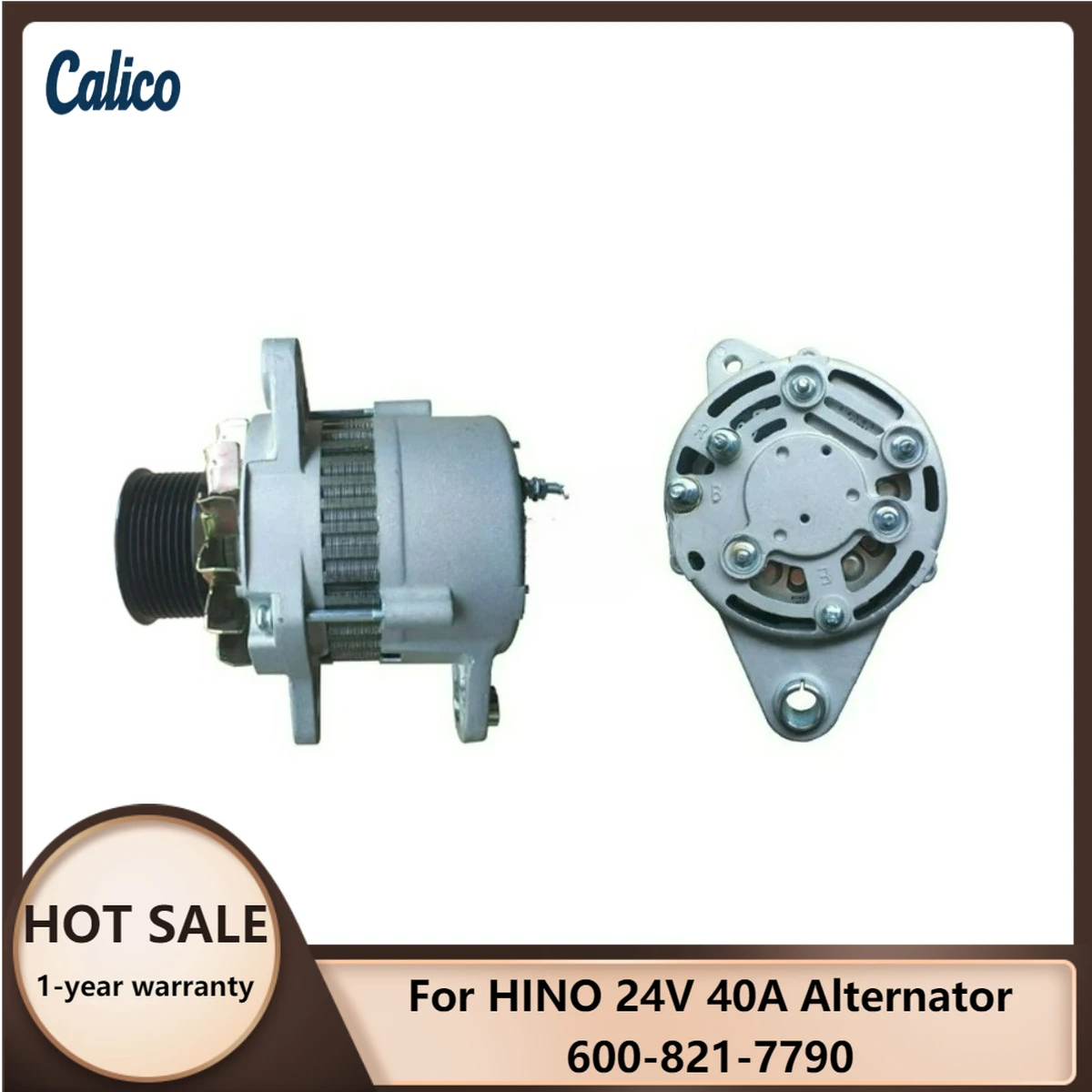 

Factory Direct Sales Are Suitable for HINO 24V 40A Alternator 600-821-7790