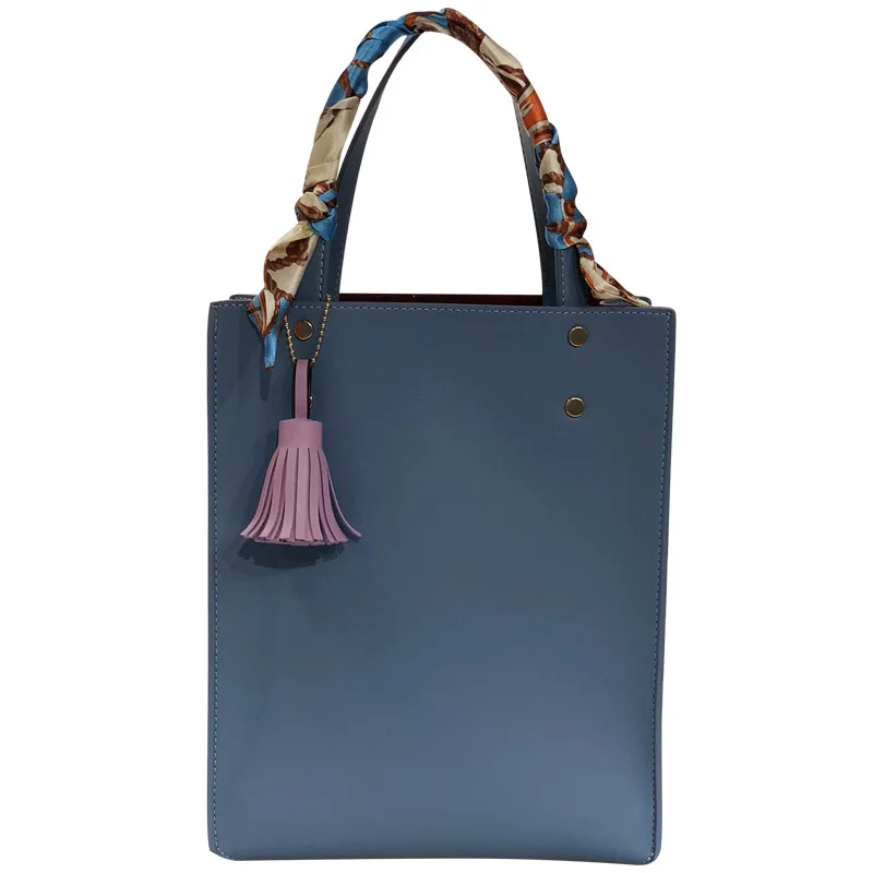 2023 New Korean Luxury Pink Sling Large Handbag Satchel Women Kpop Messenger Bags Designer Brand Shoulder Female Ladies Totes