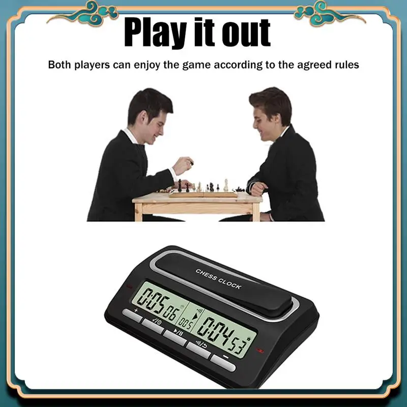 

Stopwatch Board Clock Battery Powered Multifunctional Lightweight Black For Training Teaching