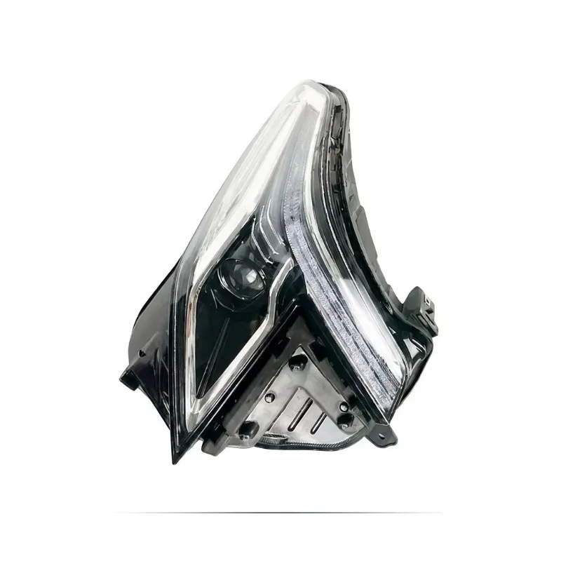 Car Halogen Headlight Assembly Head Lamp Direct Fit Replacement Clear Lens Stable Bright Beam