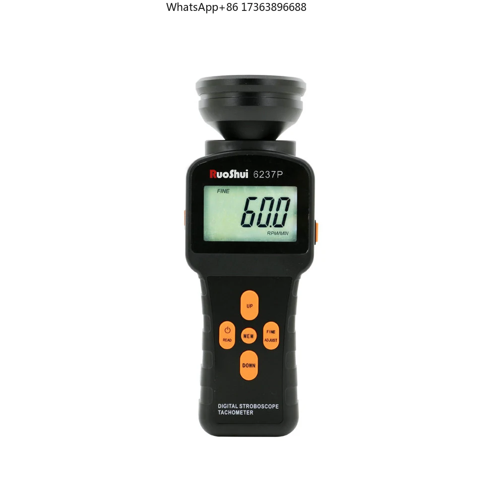 6237P RuoShui 60 to 19999RPM/FPM Digital Stroboscope Tachometer