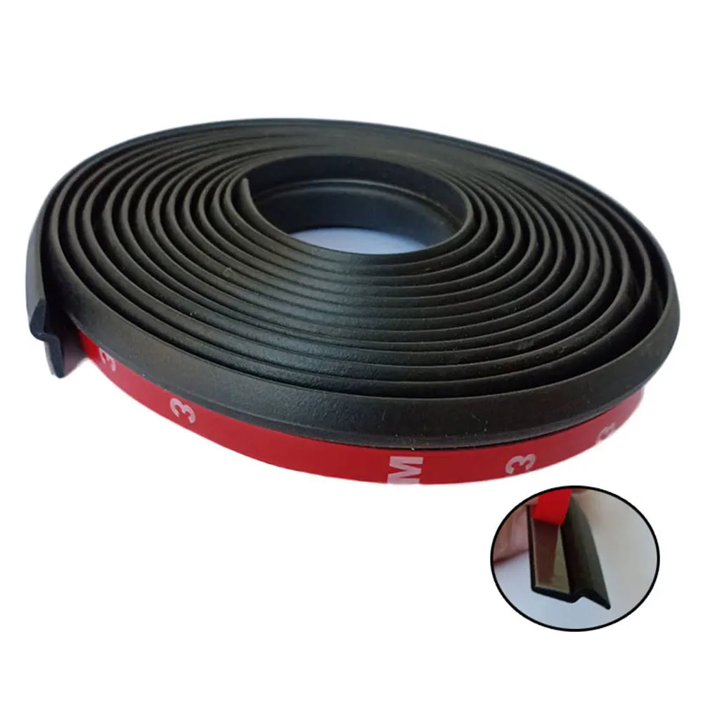 Z Type Car Door Seal Strip Edge Rubber Weatherstrip Sealing Rubber Strip Trim Car Accessories  2M Car Door Seal