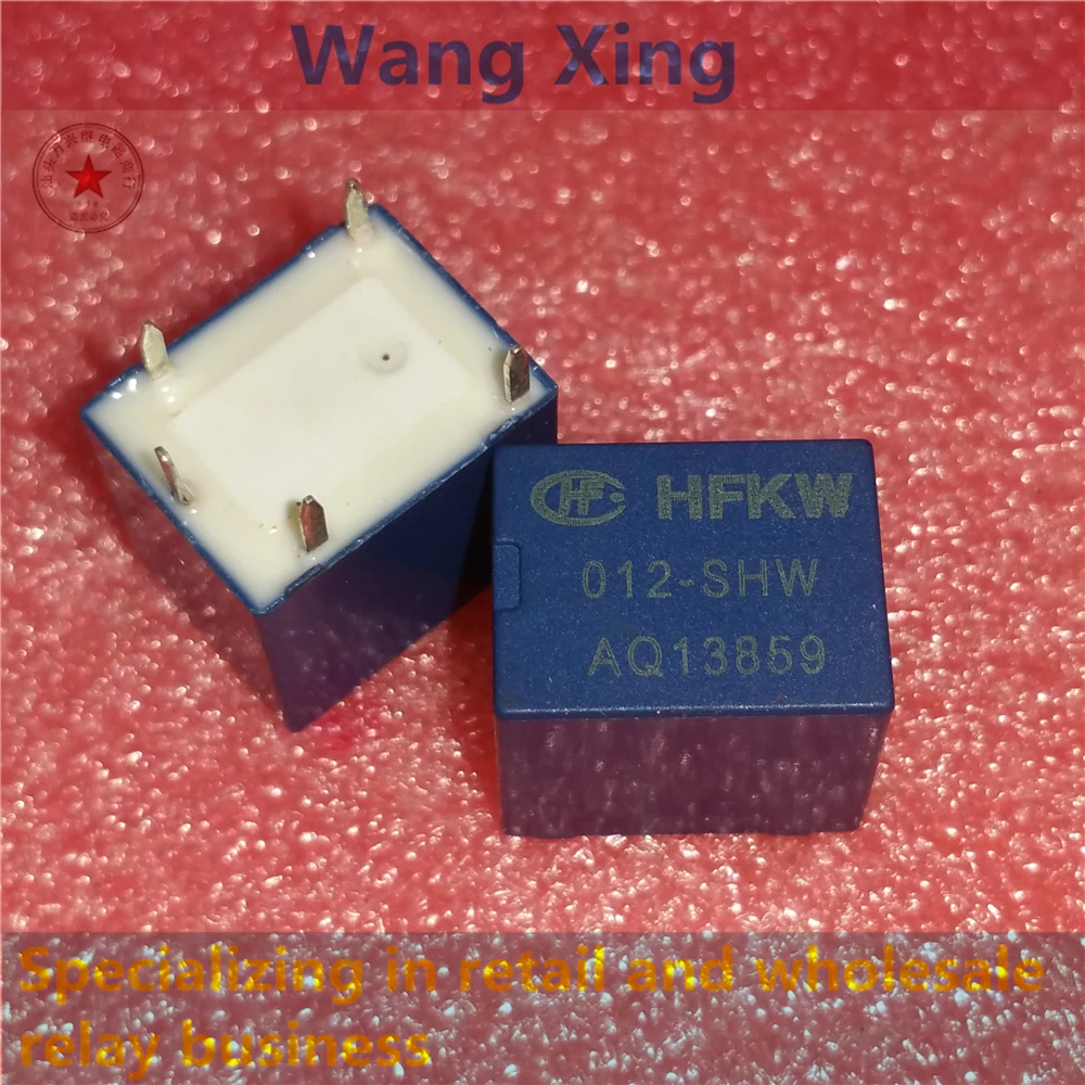 HFKW 012-SHW(555)(136) Automobile DC Electromagnetic Power Relay 5 PINS