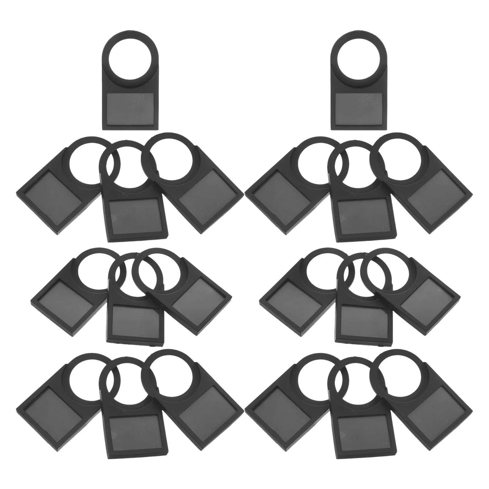 

50pcs Switch Label Boards Plastic Push Button Sign Board For Electronics Machinery Instruments Compact Durable Protector Traffic