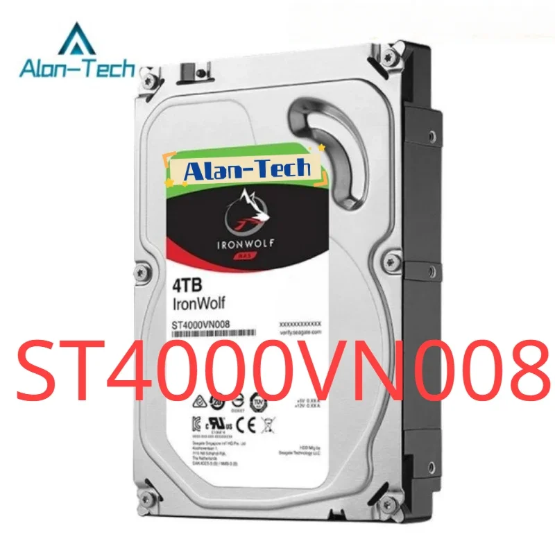 For Sea-gate ST4000VN008  4TB  Cool- Wolf 4T SATA3 NAS Enterprise Server Hard Disk Monitoring  5900RPM