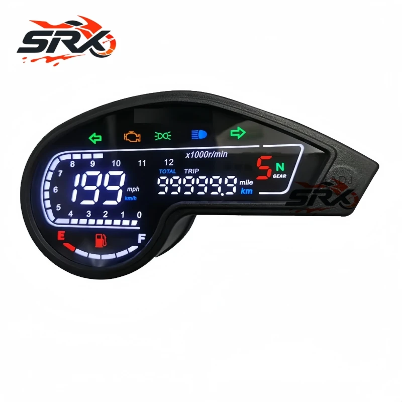 For Italika dm 250x Motorcycle Speedometer Moto Dashboard  Digital Meters Tachometer Odometer For  Vento crossmax 250 pro