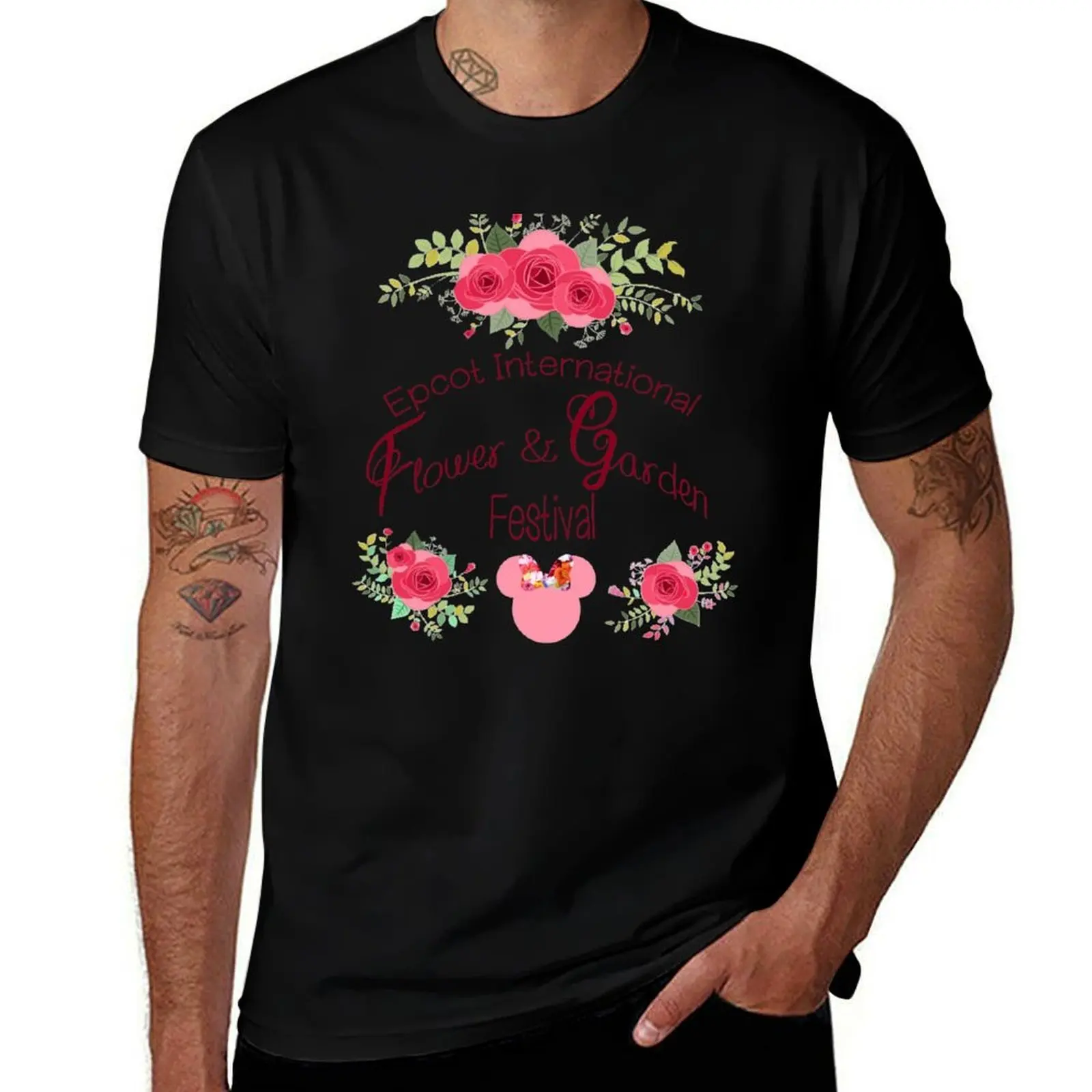 Epcot International Flower and Garden Festival T-Shirt Trendy Casual Short Sleeve Shirt T-Shirt