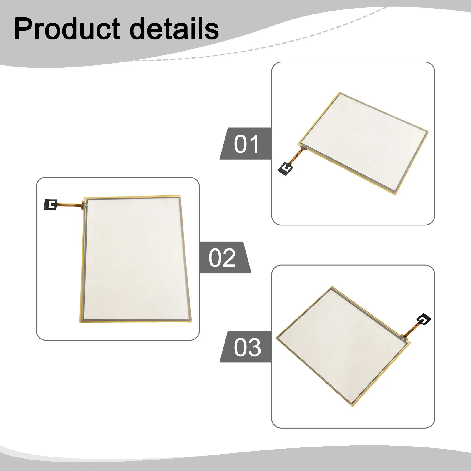 Car Repair Screen Replacement Glass Panel Seamless Replacement For CUE System Accessory Precise Calibration Car