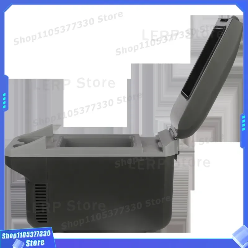 Wholesale Custom Gray Color Luxury Car 12 220V Adapter 8L Mini Type C Charge Electric Mini Refrigerators Cooler Box