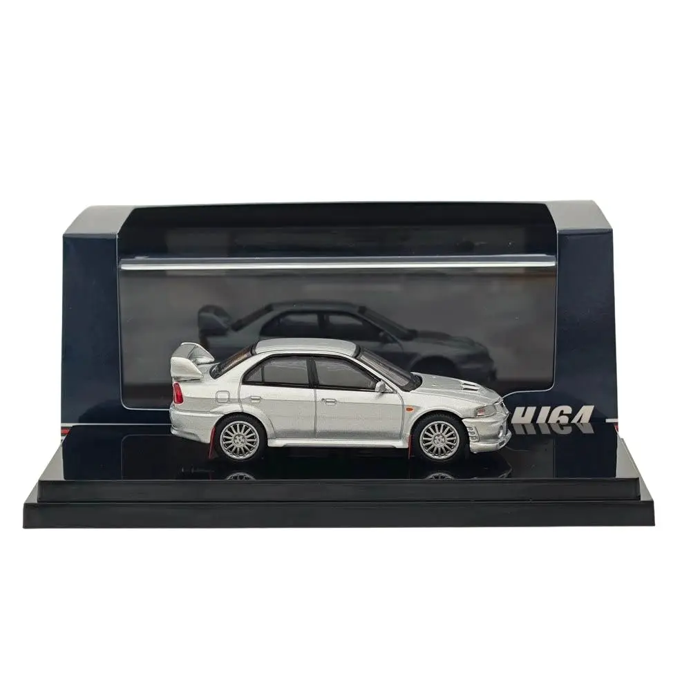 

1/64 Hobby Japan Lancer GSR Evolution VI (CP9A) 1999 with Mud Flap Satellite Silver(M) HJ642033AS Diecast Model Car Collection