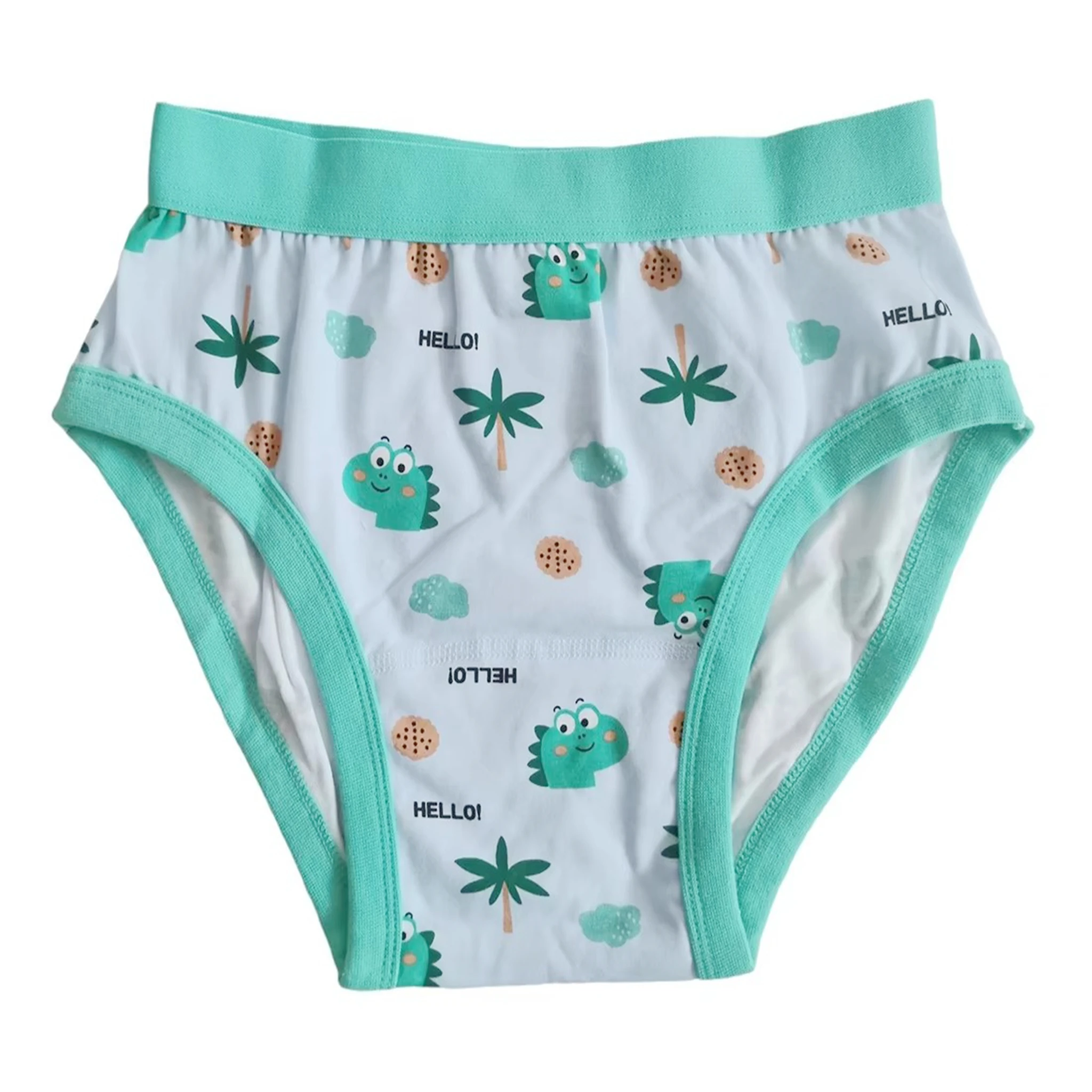 Cute green dinosaur Man\'s brief/man\'s underwear/brief for man