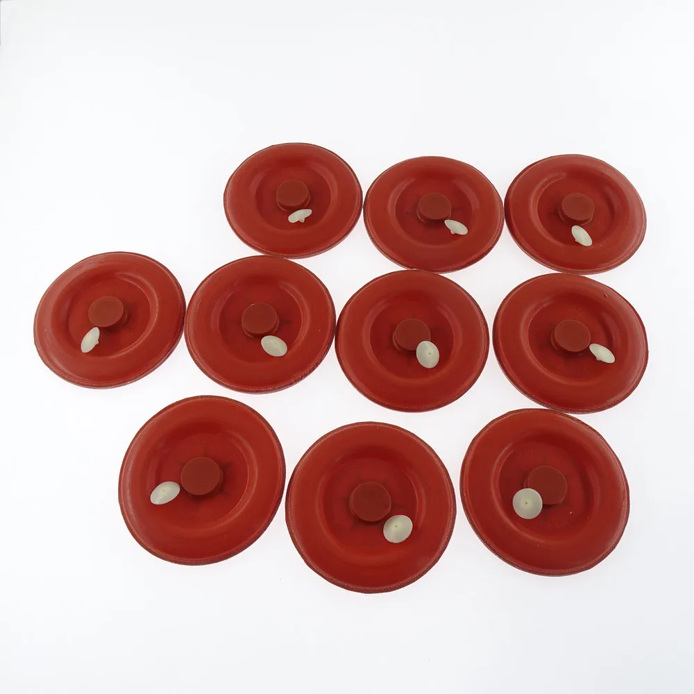 10Pcs Oil Water Separator PCV Exhaust Vent Valve Rubber Diaphragm Cover Membrane for VW Golf Passat B6 Jetta Scirocco Eos Seat