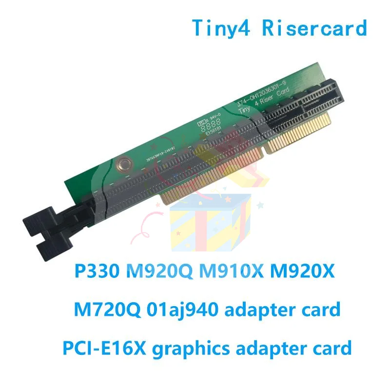 PCI E Graphics Card Converter Riser Tiny 4/5/6 PCIE16 Adapter Support 920x M720Q P330 Compact Desktop