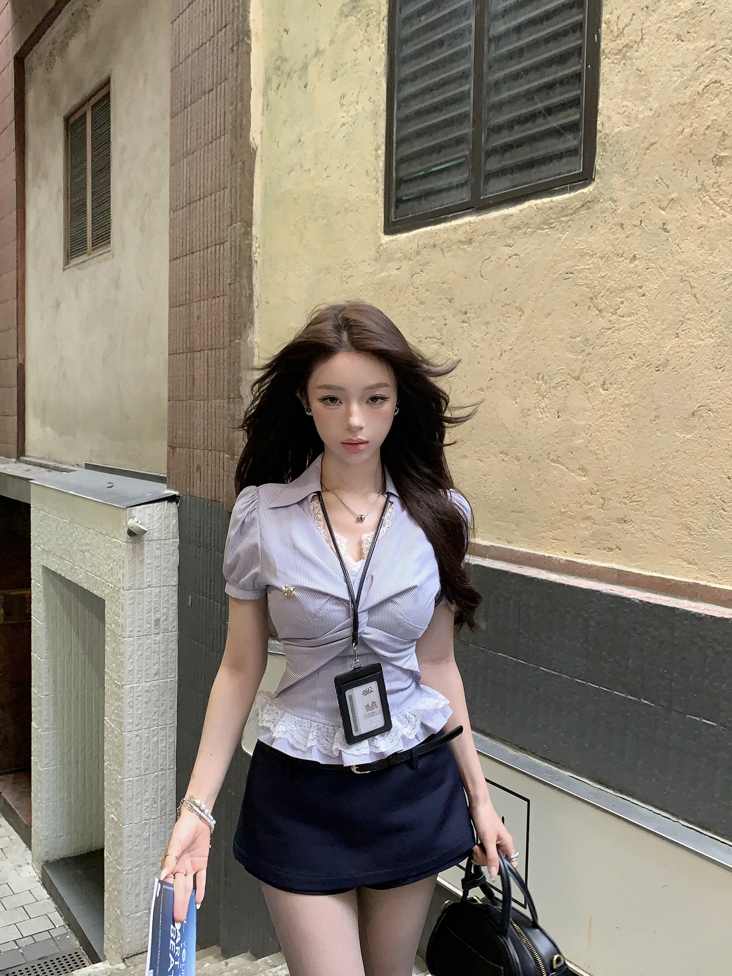 

Twins Narcissus Sea Siren Twist irt Кружевная облегающая юбка женский комплект Летний комплект для поездок на работу Смачный женский ансамбль...