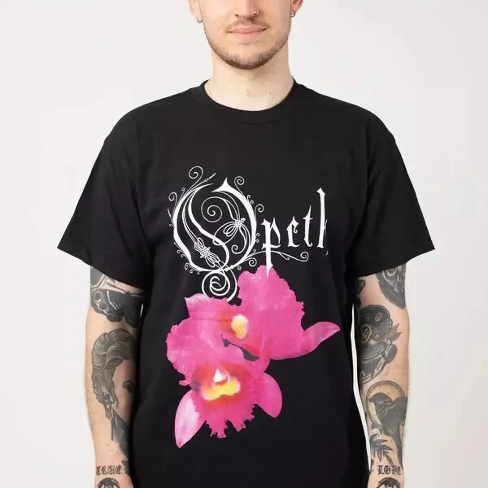 Opeth 'Orchid' Album T Shirt  Black Cotton Size S to 5XL vintage Washed Casual Unisex fashion Versatile Comfortable Stylish