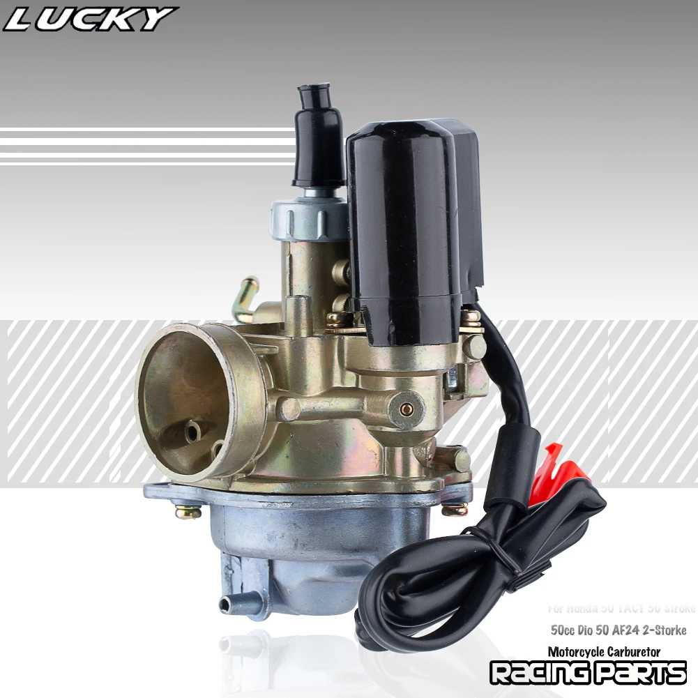 17mm Carburetor For Honda DIO50 TACT 50 Stroke 50cc Dio 50 AF24 2-Storke Engine Dirt Bike Racing ATV Motorcycle Carb