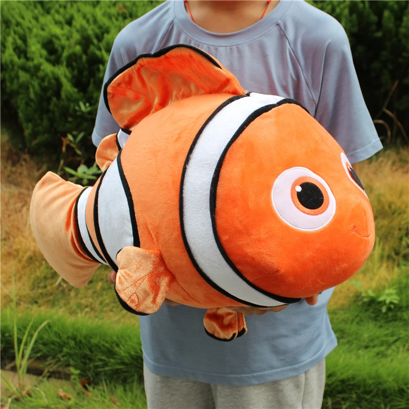 1piece 65cm=25inch Finding Nemo huge Nemo Plush Fish Clownfish nemo Cartoon Anime Plush soft toys