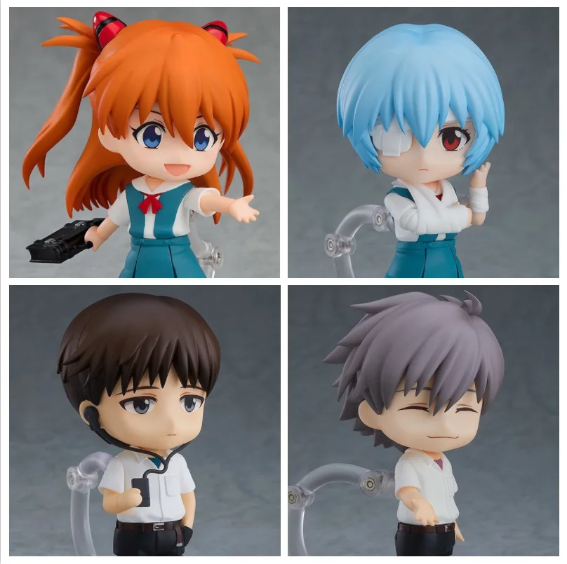 

Nendoroid EVA Movie Version Asuka Langley Rei Ayanami Shinji Ikari Kaworu Nagisa Articulated Anime Collectible Action Figures
