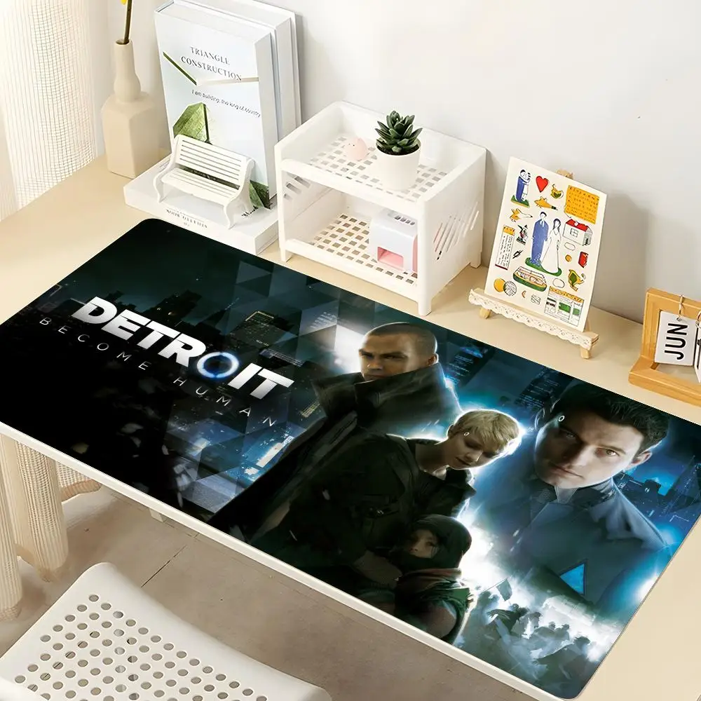 

Detroit Become Human Mouse Pad Gaming Mousepad Abstract Large 900x400x5mm MouseMat Gamer XXL Mause Carpet PC Desk