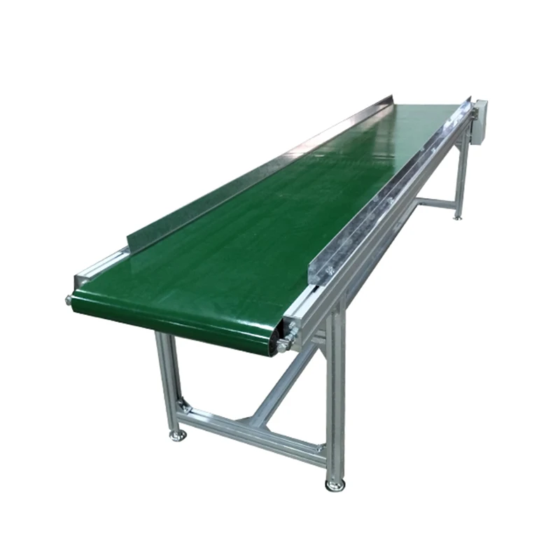 

Guangzhou Manufacturer HongRui Custom Blue Green PVC Belt Conveyor for Industrial Use
